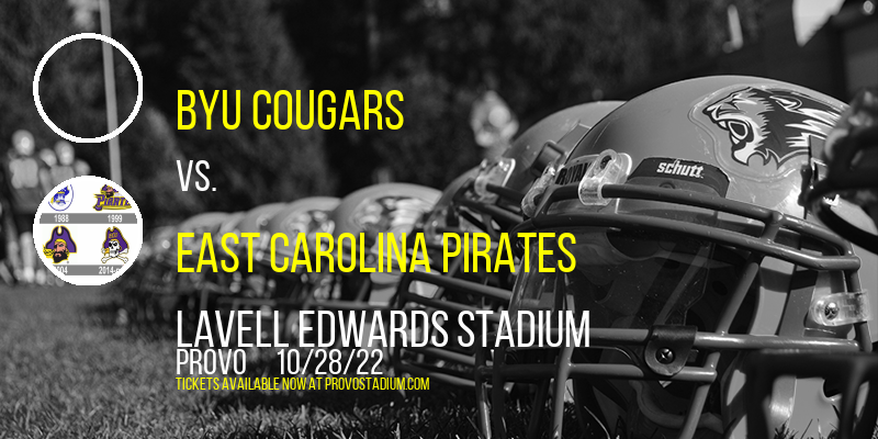 BYU Cougars vs. East Carolina Pirates at LaVell Edwards Stadium