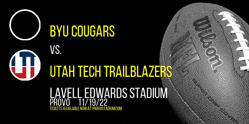 BYU Cougars vs. Utah Tech Trailblazers at LaVell Edwards Stadium