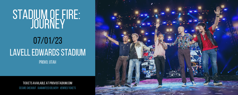 Stadium Of Fire: Journey at LaVell Edwards Stadium tickets Stadium Of Fire: Journey at LaVell Edwards Stadium