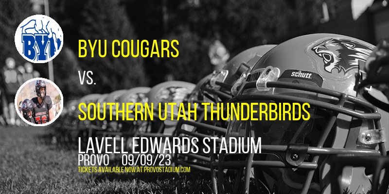 BYU Cougars vs. Southern Utah Thunderbirds at LaVell Edwards Stadium